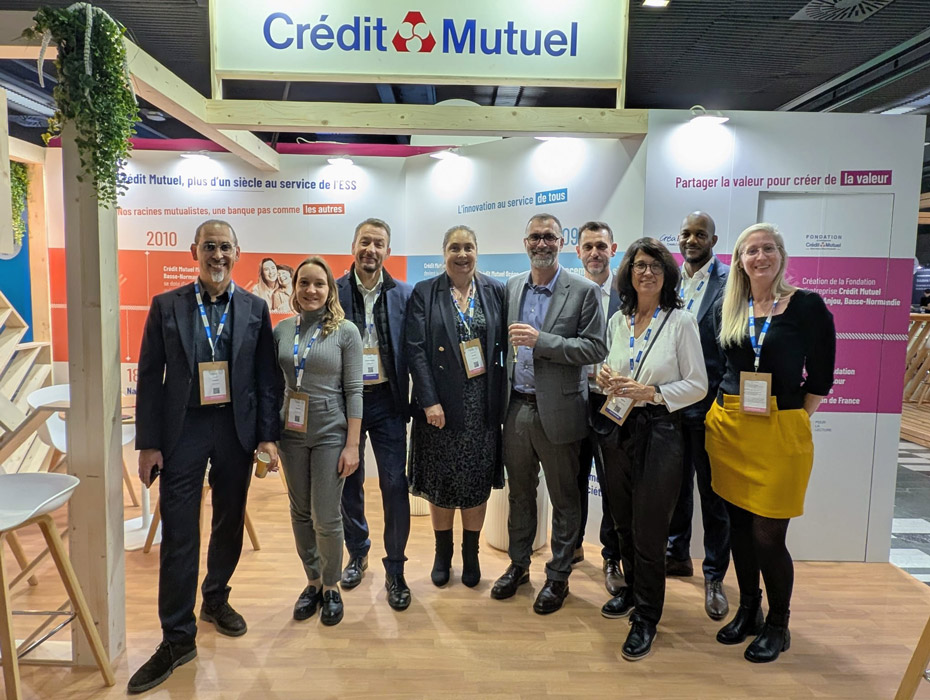 équipe Crédit Mutuel au FNAF