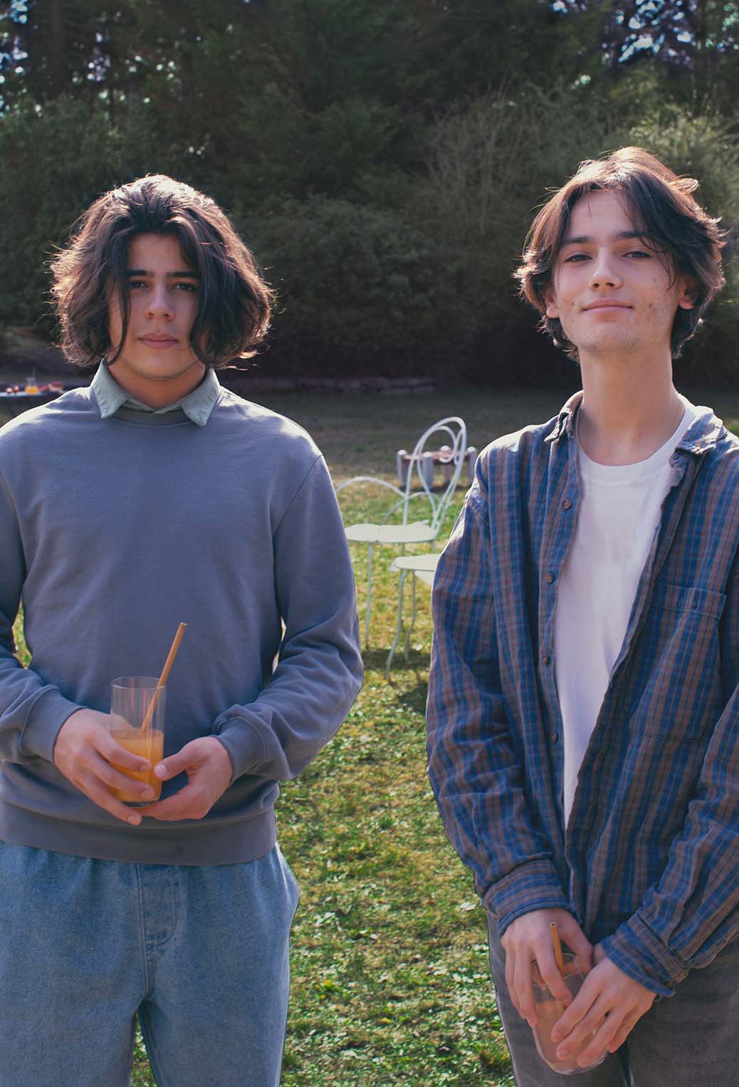 deux adolescants